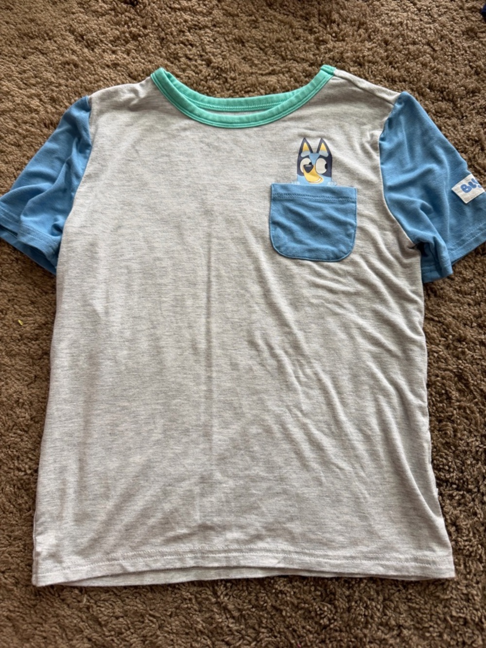 Kids Short Sleeve Bluey Little Sleepies